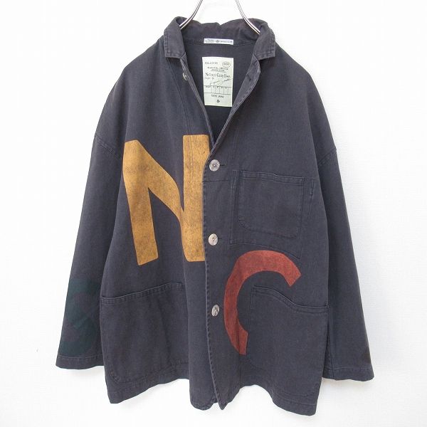 ニコルクラブフォーメン NICOLE CLUB ジャケット カバーオール アウター ロゴ メンズ a962625ss