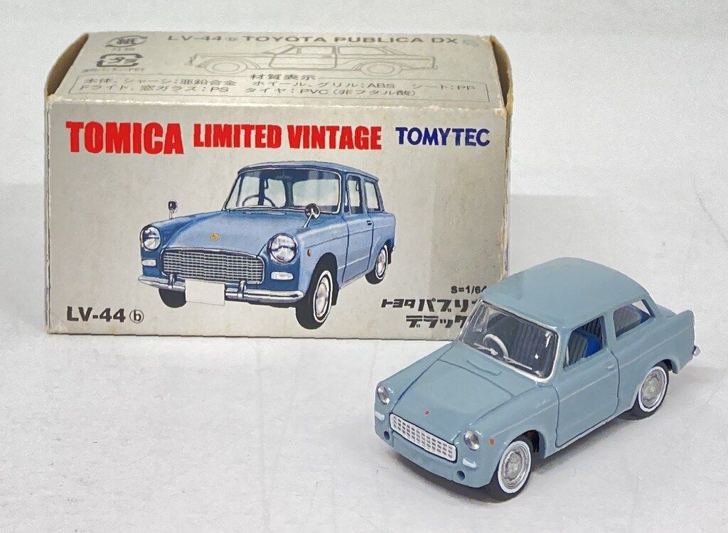 【新品】TOMICALIMITEDVINTAGEトヨタパブリカデラックス 2台。 トミーテック TOMICA LIMITED VINTAGE トヨタ パブリカ