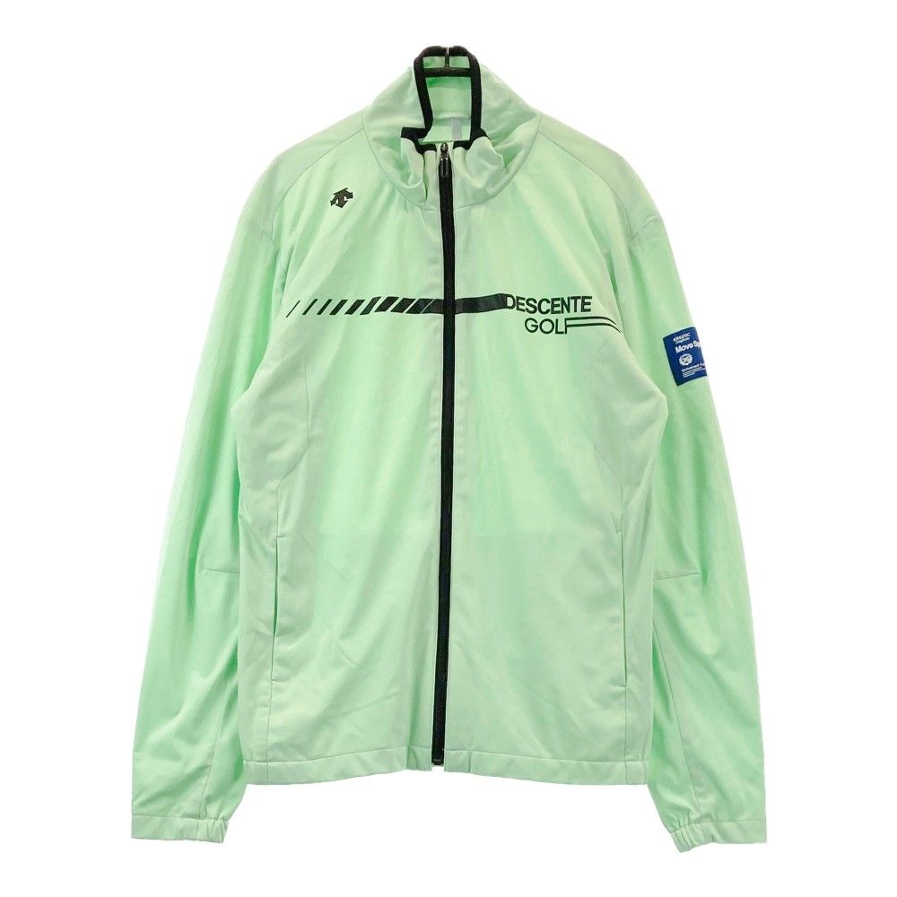 DESCENTE GOLF フルジップジャケット M ライトグリーン DESCENTE GOLF フルジップジャケット M ライトグリーン サイズ：M