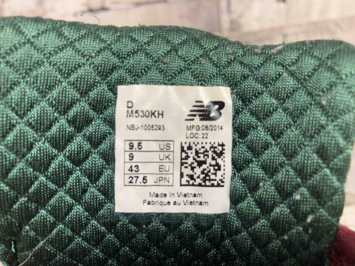 New Balance × KITH RONNIE FIEG ニューバランス M530KH CENTRAL PARK 