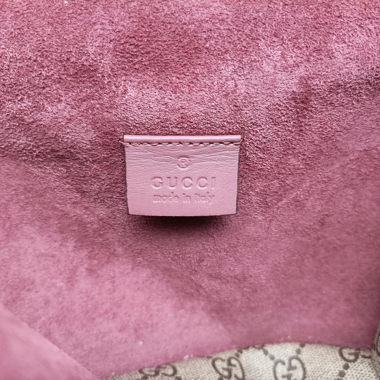 グッチGucciディオニュソスベージュ×レッド×マルチ PVCコーティングキャンバス × スエード421970C022092610 DECORATOM_COM_BR