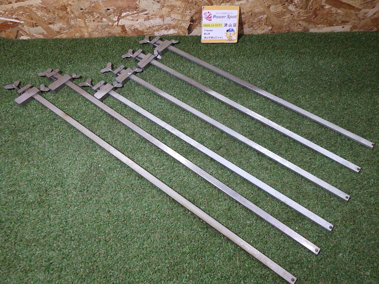 ハタガネ 家具用クランプ 6本セット 大工道具 ハンドツール 品 120サイズ発送 251026