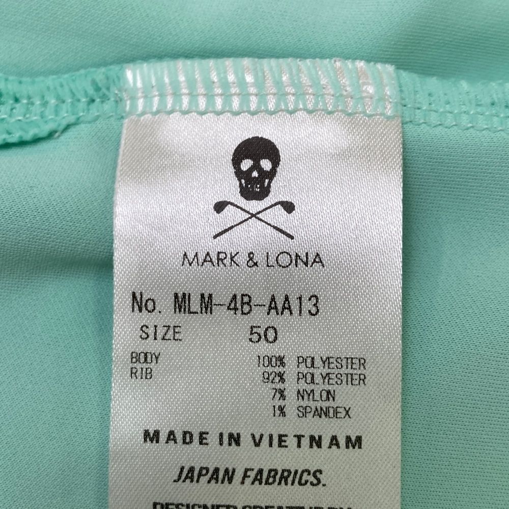 サイズ：50 MARK&LONA マークアンドロナ 2024年 半袖モック