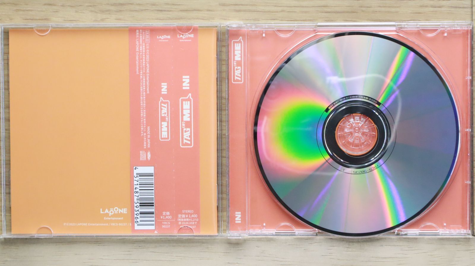 【mc】 アイエヌアイ CD I 【通常盤】 : INI | HMV&BOOKS online - YRCS-90212