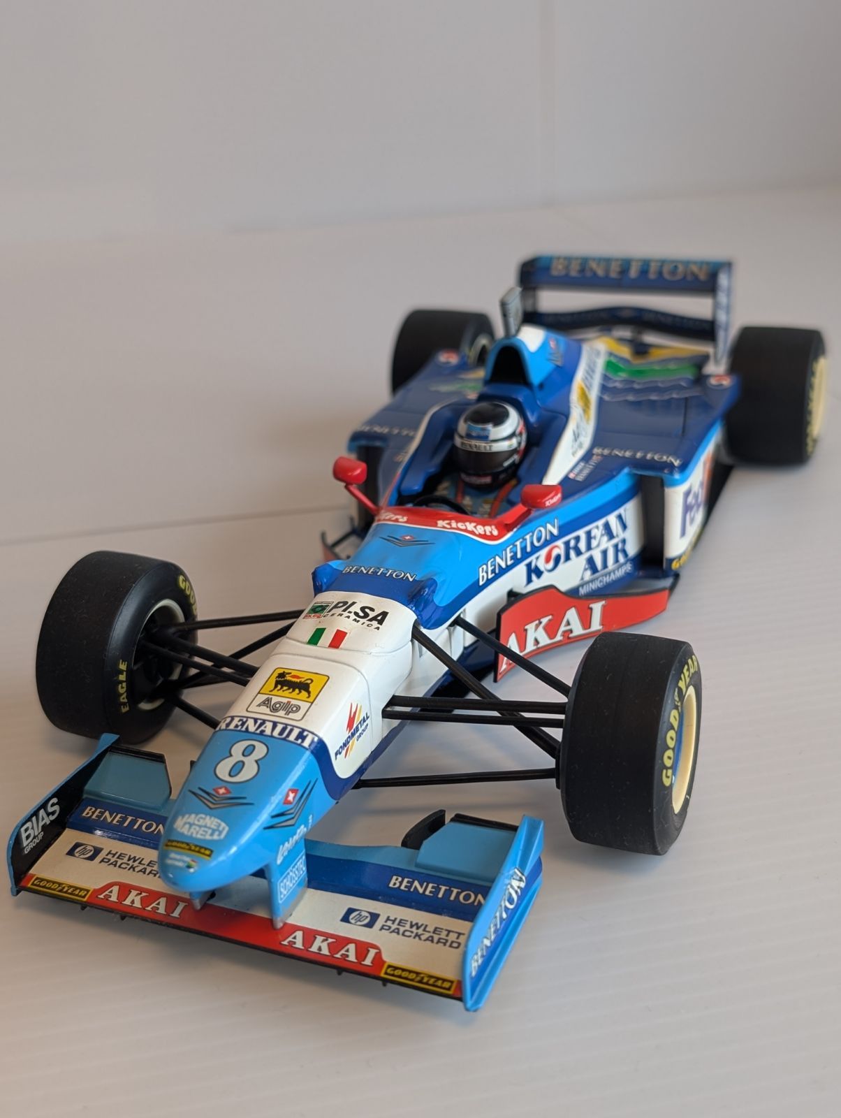 ベルガーラストシーズン ミニチャンプス1|18 ベネトンB197 ゲルハルト ベルガー