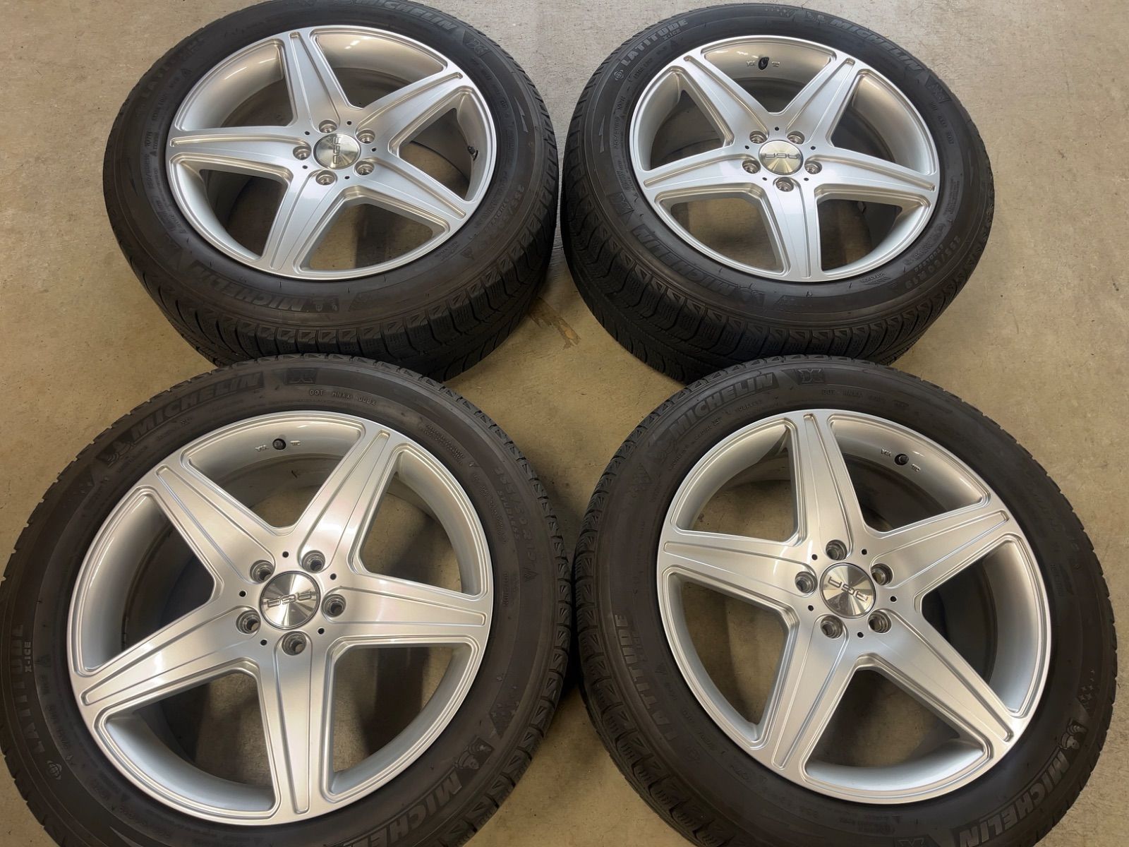 ベンツ GLE ミシュラン付 19インチ ４本セット