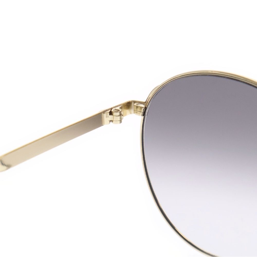 GUCCI (グッチ) ウェリントン シェリーライン ゴールドフレーム  