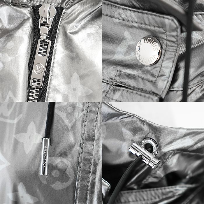 極美品】LOUIS VUITTON ルイ・ヴィトン コート モノグラム プリント PU  