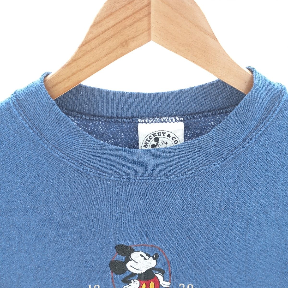 古着 ~90年代 MICKEY MOUSE ミッキーマウス キャラクタースウェットシャツ トレーナー レディースS相当 ヴィンテージ /eaa502384 古着 90年代 ディズニー MICKEY MOUSE ミッキーマウス