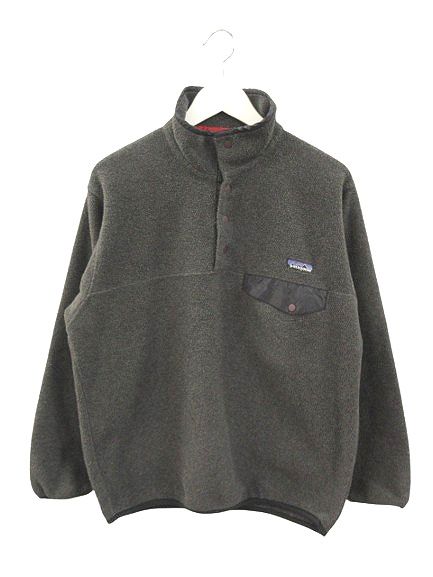 パタゴニア Patagonia Synchilla Snap-T 25450 シンチラスナップT S グレー プルオーバー フリース トップス