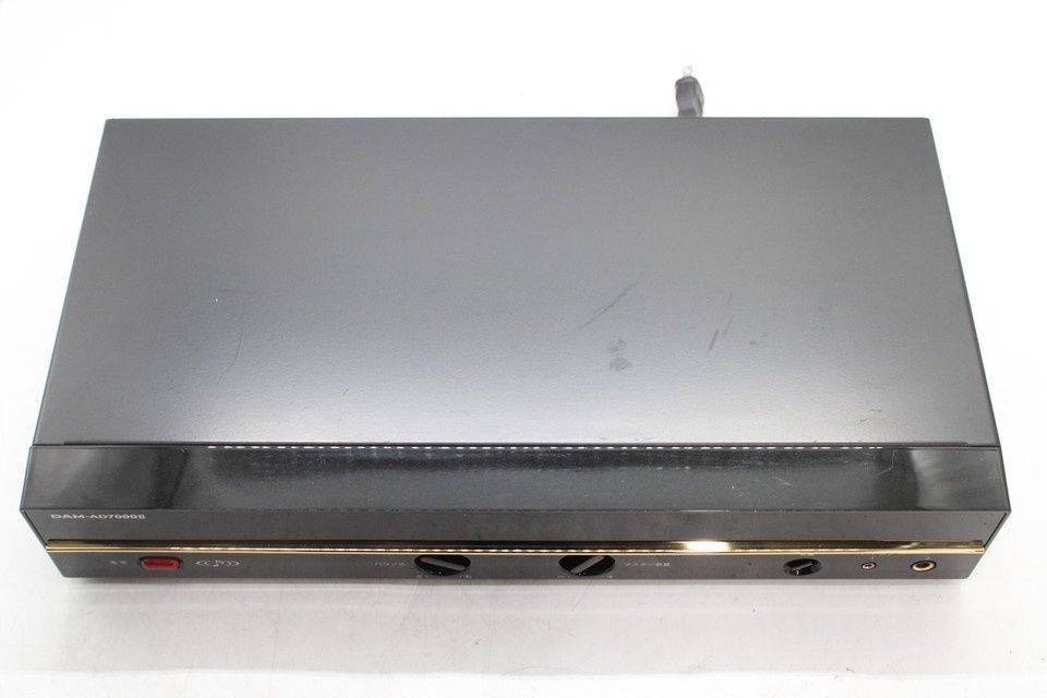 ジャンク 第一興商 パワーアンプ DAM-AD7000Ⅱ カラオケ DAM