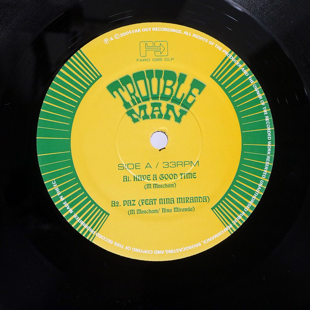 TROUBLE MAN TIME OUT OF MIND 2枚組 Troubleman – Time Out Of Mind – 2 x Vinyl (12