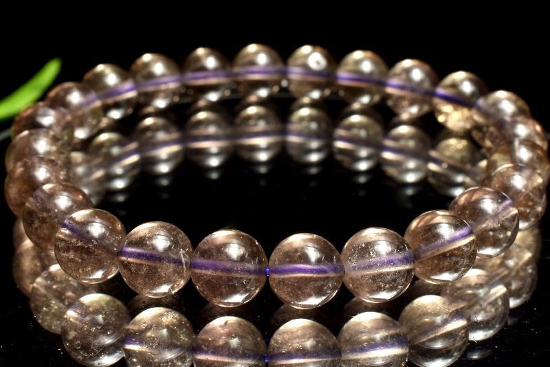 １点物 AAA パープル リビアングラス 8mm ブレスレット パワーストーン 天然石 _MA8406 NEXPOTALLINN_EU
