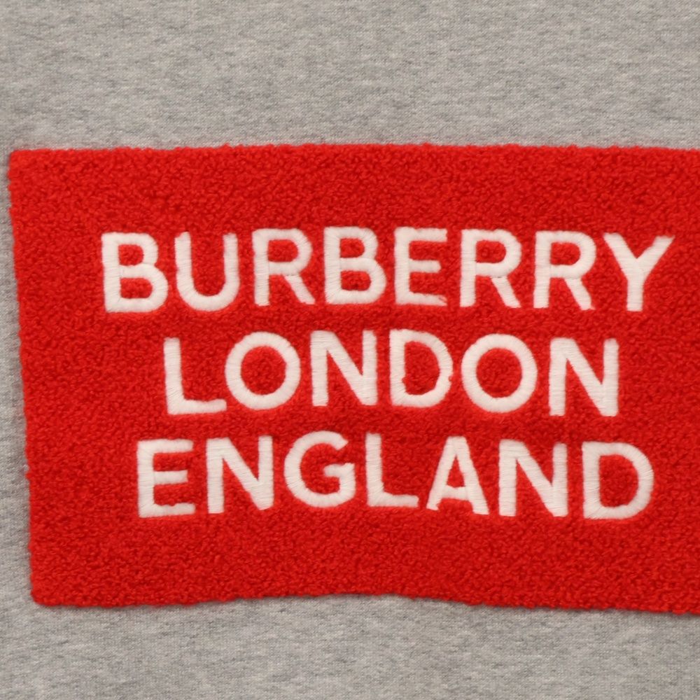 BURBERRY (バーバリー) 21AW Logo Applique Cotton Sweatshirt ロゴ  