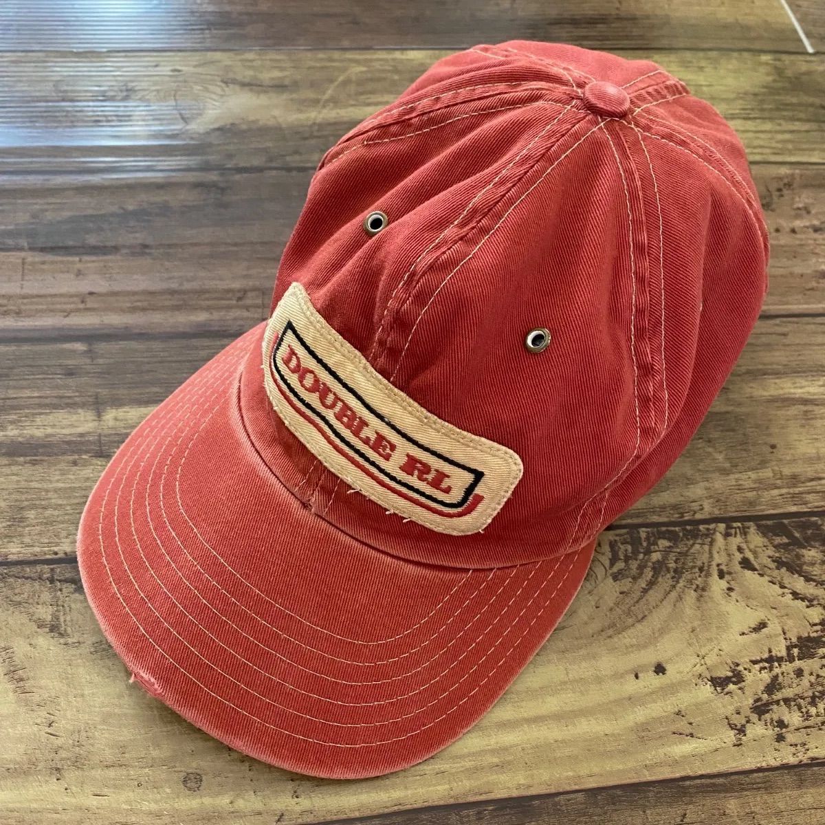 RRL 90sトラッカーキャップ 三つ星タグ ヴィンテージ加工