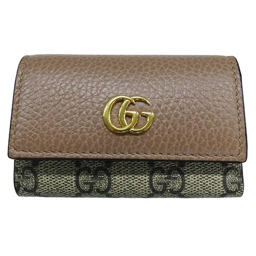 グッチ GUCCI キーケース レディース ブランド 6連 レザー GG 