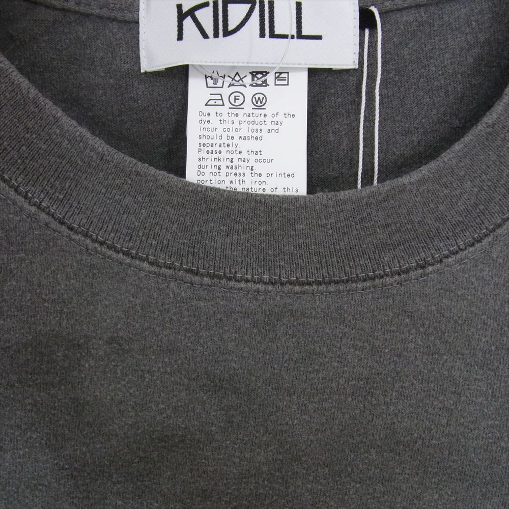 キディル KIDILL 22SS KL591 EVIL Artwork by TREVOR BROWN プリント T