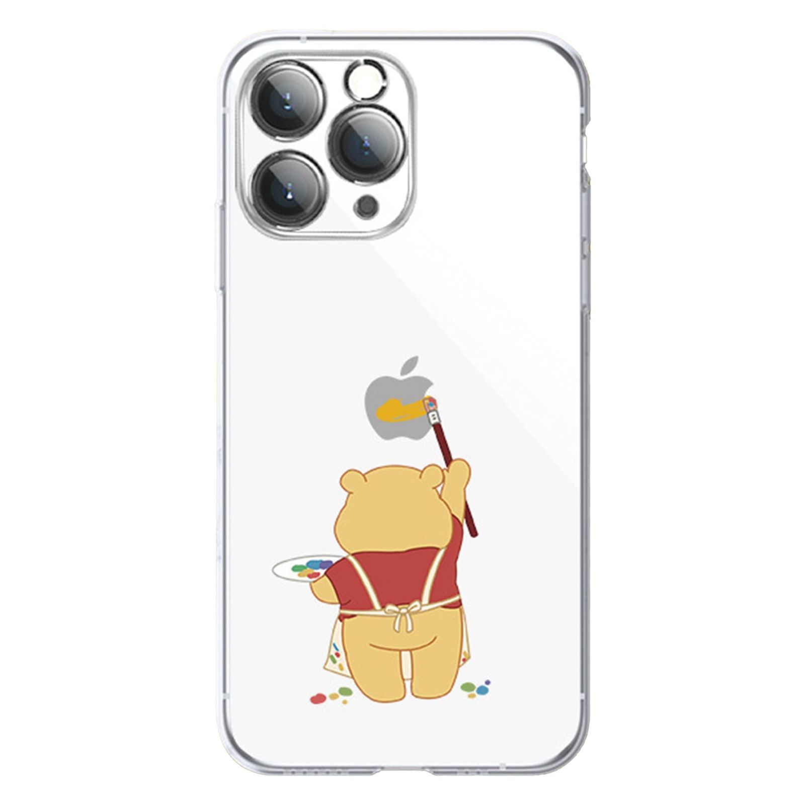 【数量限定】用 ケース プーさん スマホケース iphone 16 ?用 iPhone16 透明 TPU プーさん ケース 黄ばみにくい すり傷防止 指紋防止 耐衝撃 HAMACOD プーさん iphone16 ケース 携帯保護カバー 薄型 ソフ