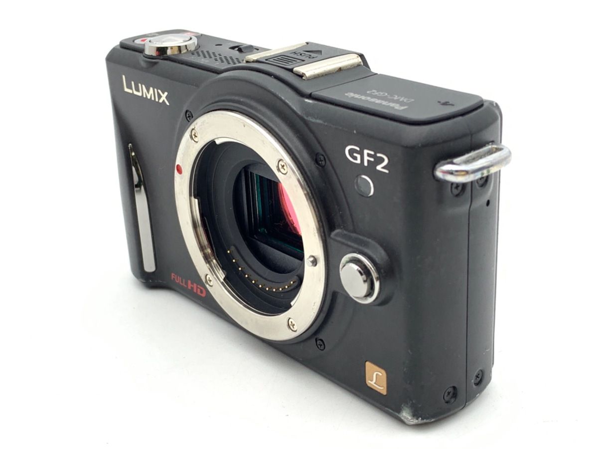 並品 パナソニック LUMIX DMC-GF2-K ボディ ブラック