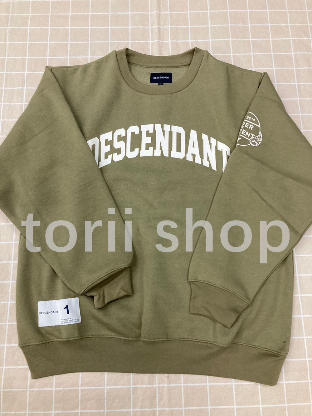 DESCENDANT TEAM CREW NECK SWEATSHIRT CREW NECK TEAM L スウェット