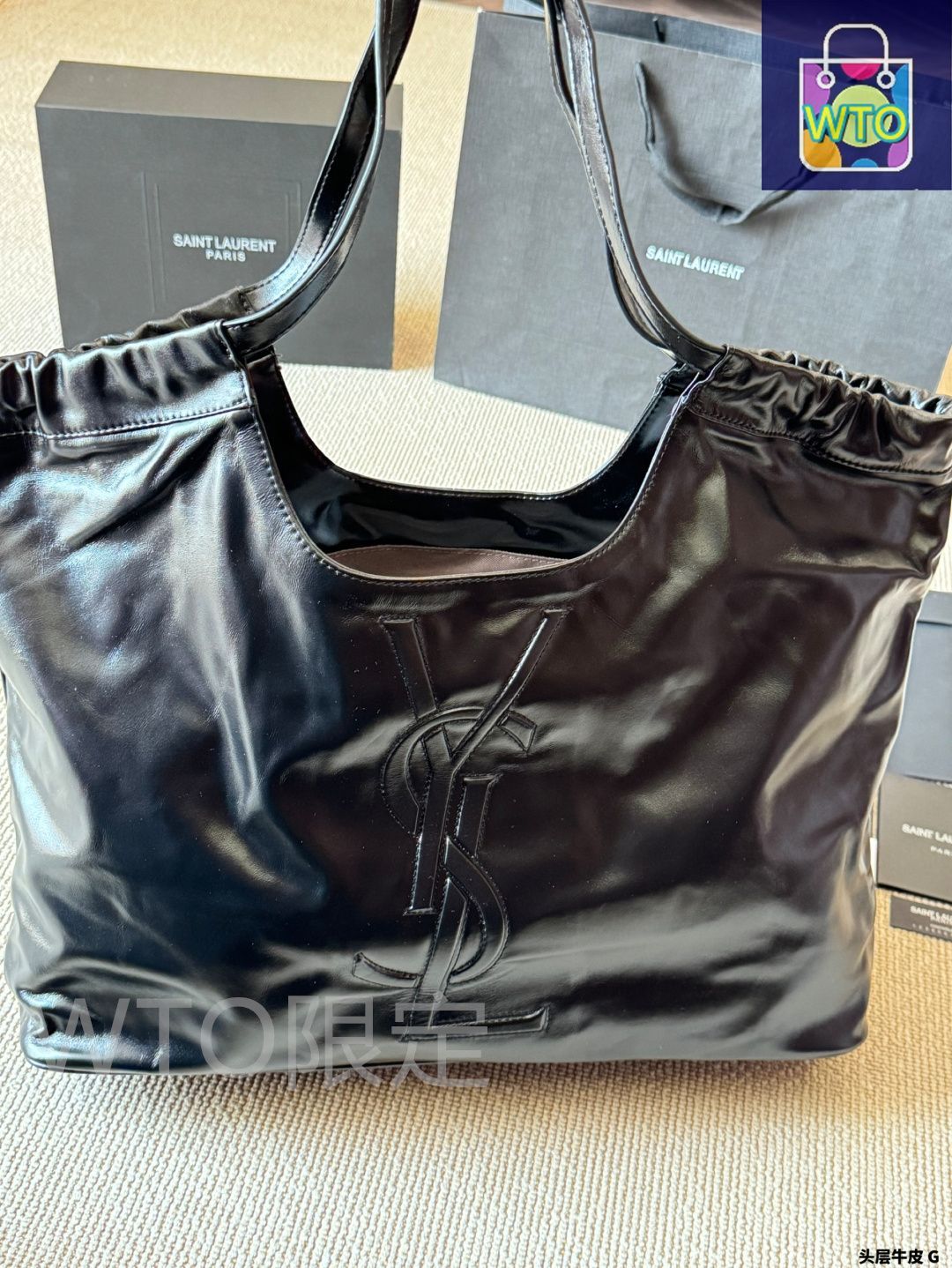 イヴ・サンローラン【美品】　トートバッグ Yves Saint Laurent イヴサンローラン バッグ トートバッグ