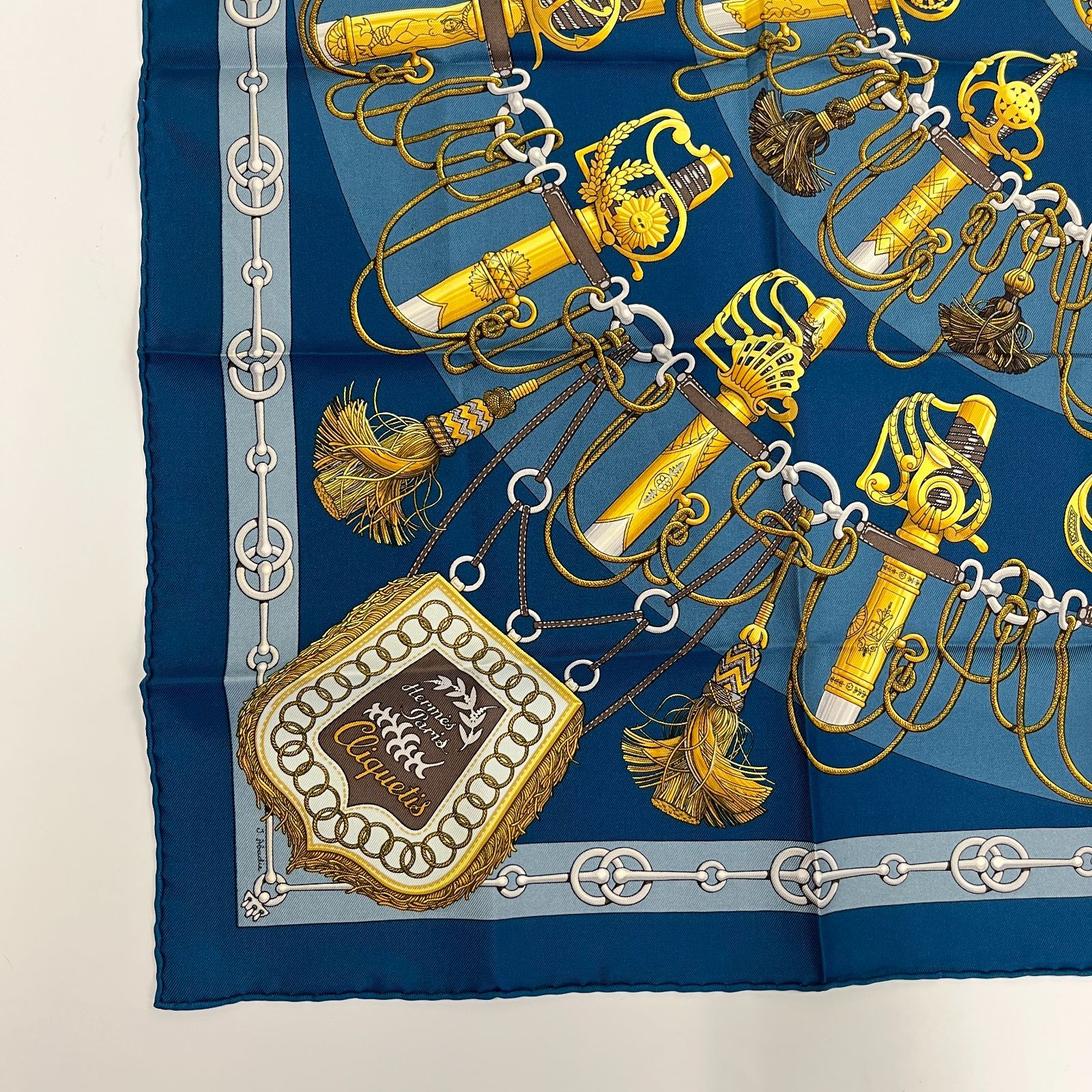 HERMES/エルメスのヴィンテージスカーフ(中古) 中古】HERMES エルメス スカーフ シルク マルチカラー