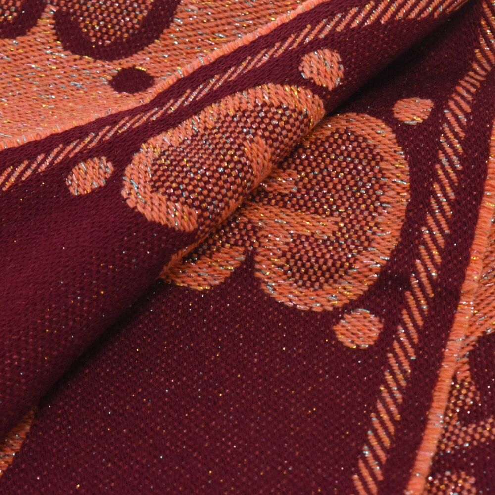 GUCCI (グッチ) GUCCI GGウール ラメ ジャカード スカーフ マフラー  