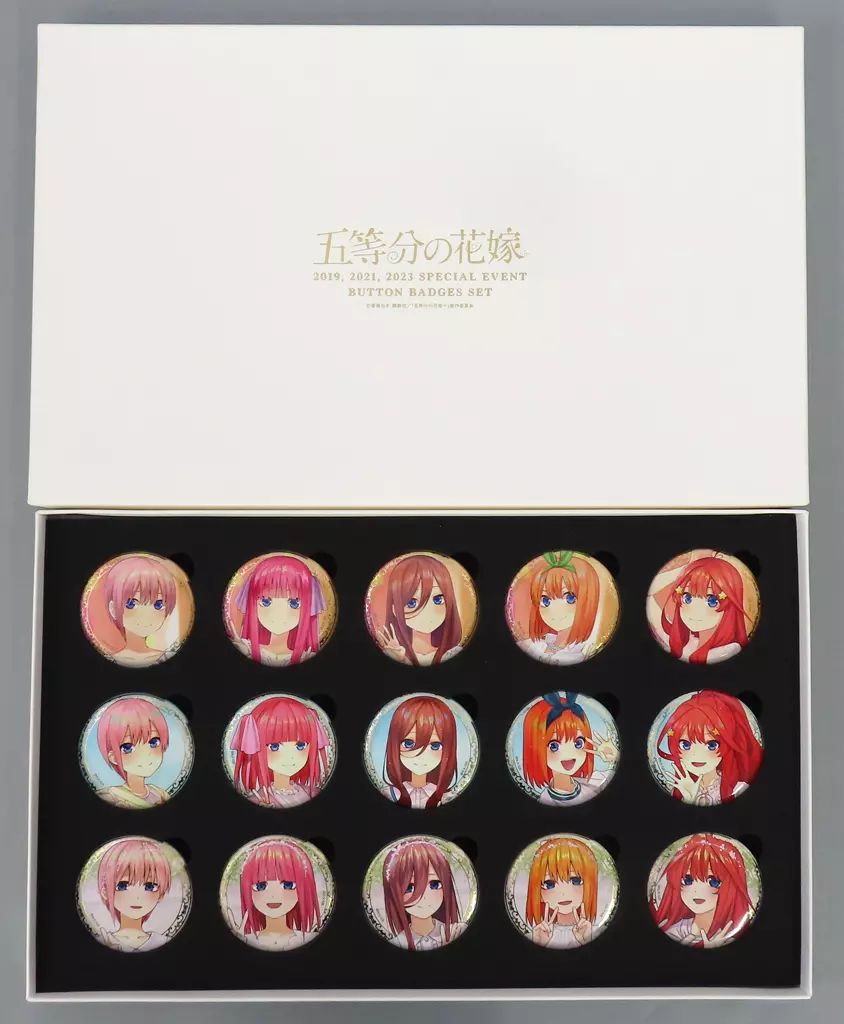 中古】バッジ・ビンズ 集合 イベントパッケージ缶バッジコレクション