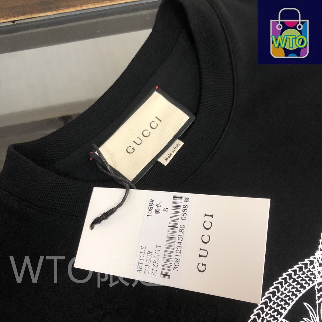 本日限定特価】GUCCI 春夏 ロゴプリントTシャツ [本日特価|新品