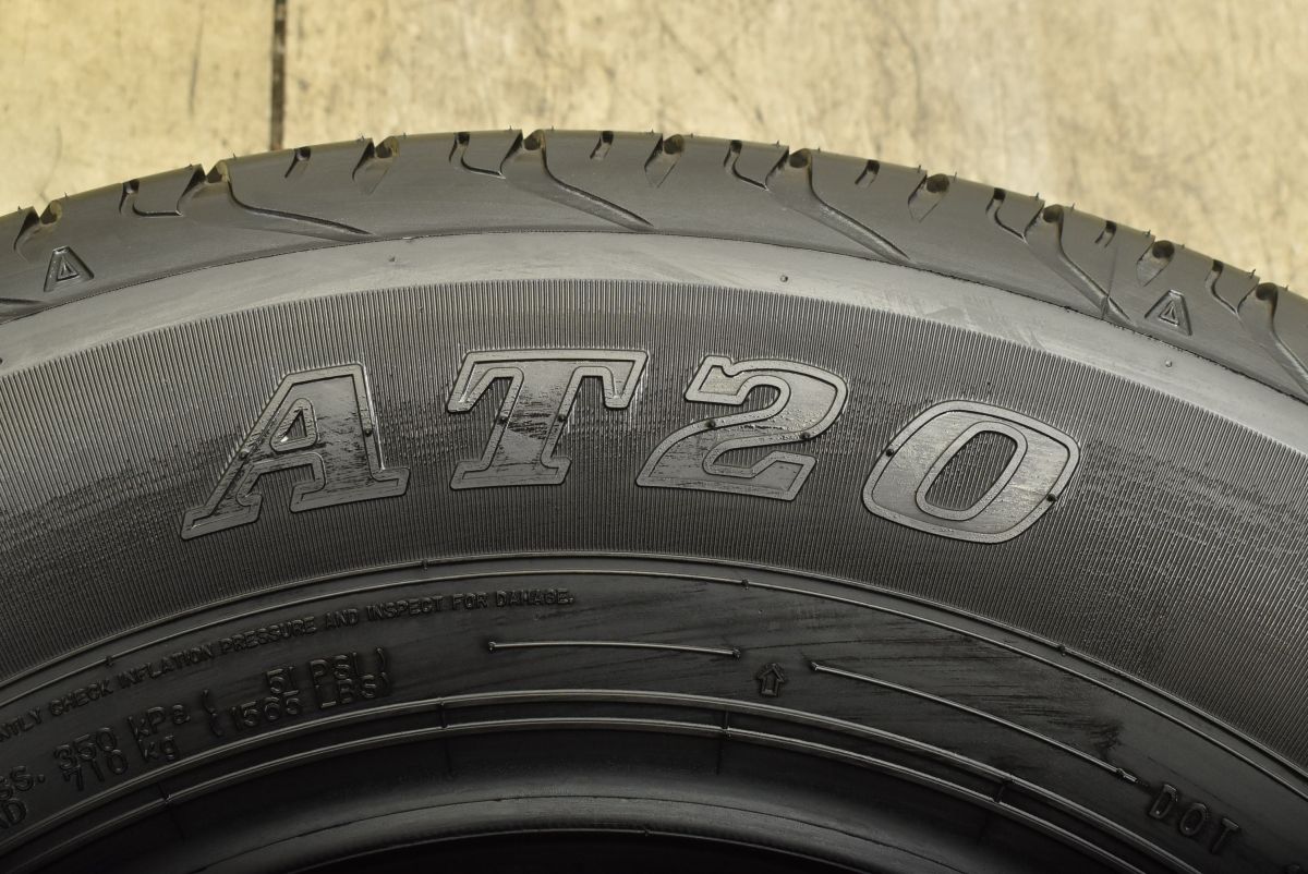 新車外し バリ溝 ダンロップ グラントレック AT20 195 80R15 4本 JB74 JB43 JB31 ジムニーシエラ ワイド 交換用 FFCRYSTALESIA_COM