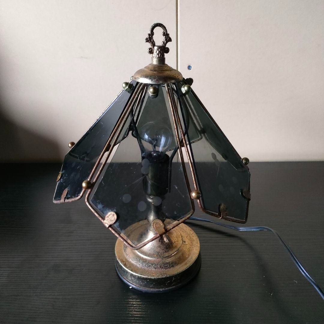 超激レア】アンティーク ランプ 水谷商店 ガラス 希少 家具 インテリア