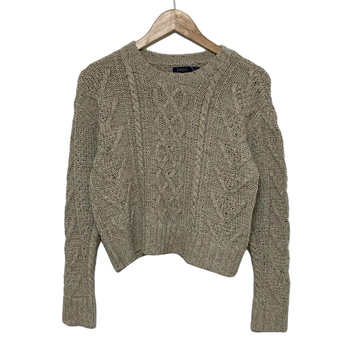 POLObyRalphLauren ポロラルフローレン 長袖セーター サイズXS レディース - ベージュ