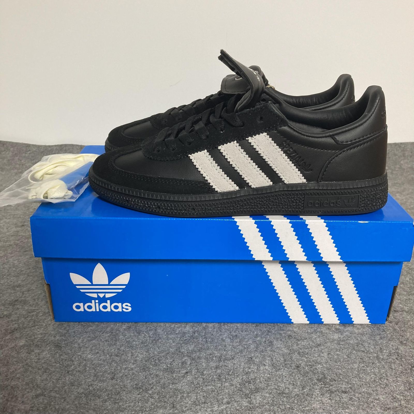 adidas HANDBALL SPEZIAL SHUKYU E-WAX Black カップルシューズ レディース/メンズ 箱付