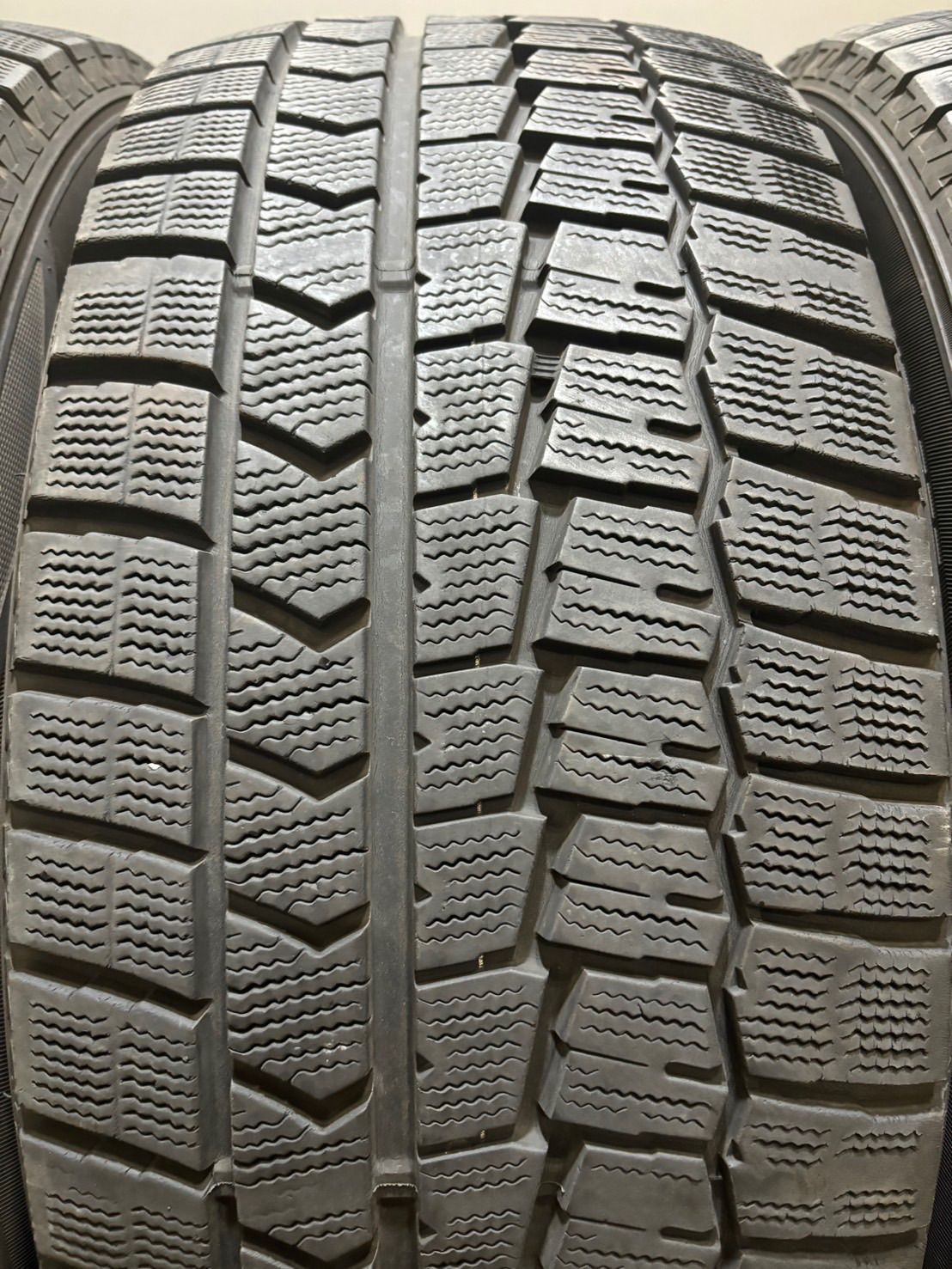 ★245/50R18 DUNLOP/WINTER MAXX WM02 16年製 スタッドレス 4本 ダンロップ ウィンターマックス フーガ スカイライン (南10-G537)