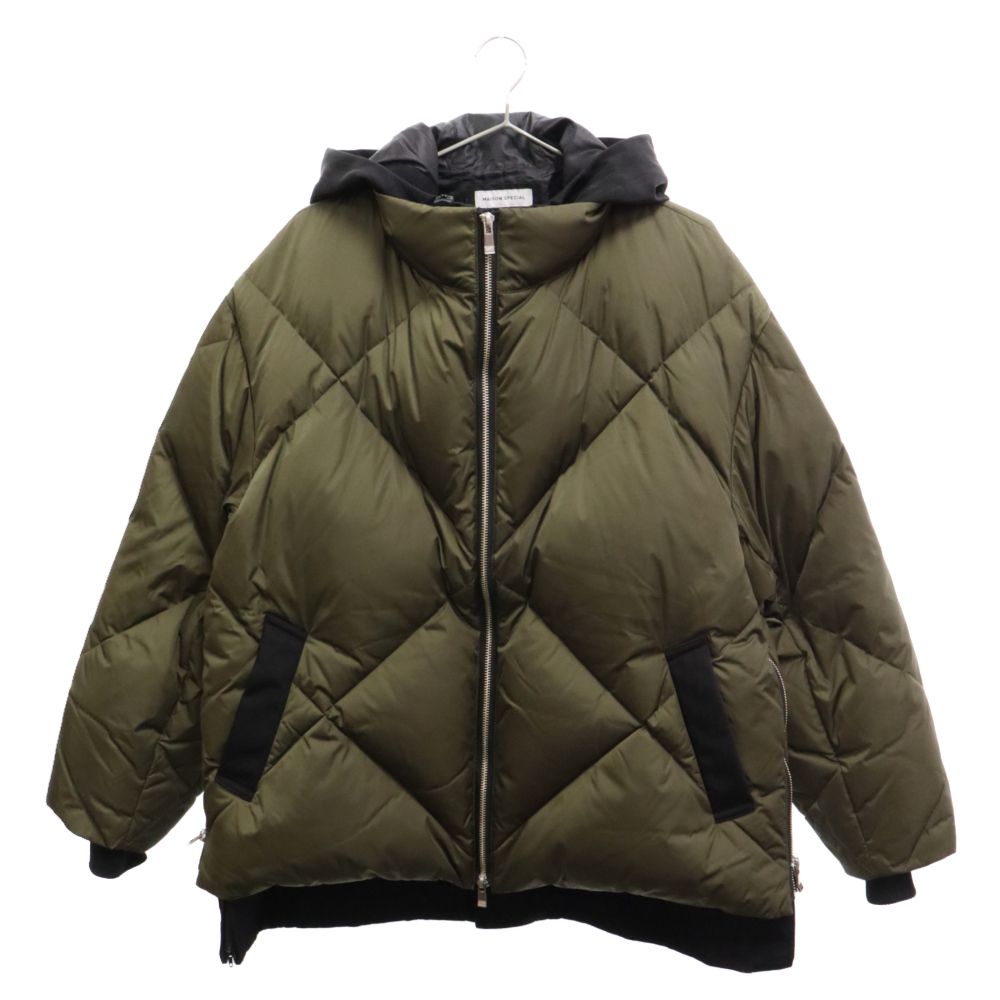 MAISON SPECIAL (メゾンスペシャル ) Nylon Prime-Over Down Jacket 