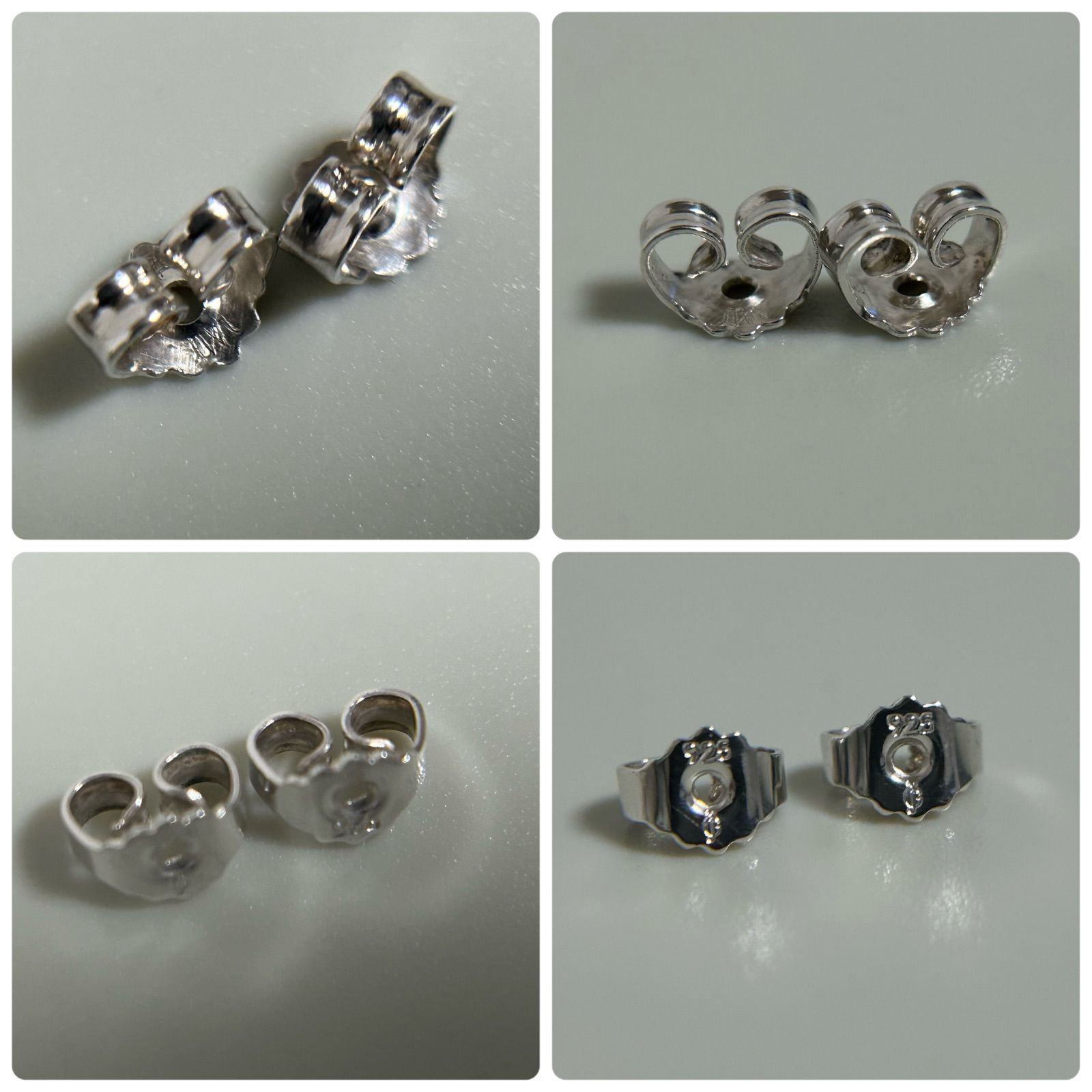 ジョージジェンセン 希少 ピアス 2004 オニキス 925 Georg Jensen 