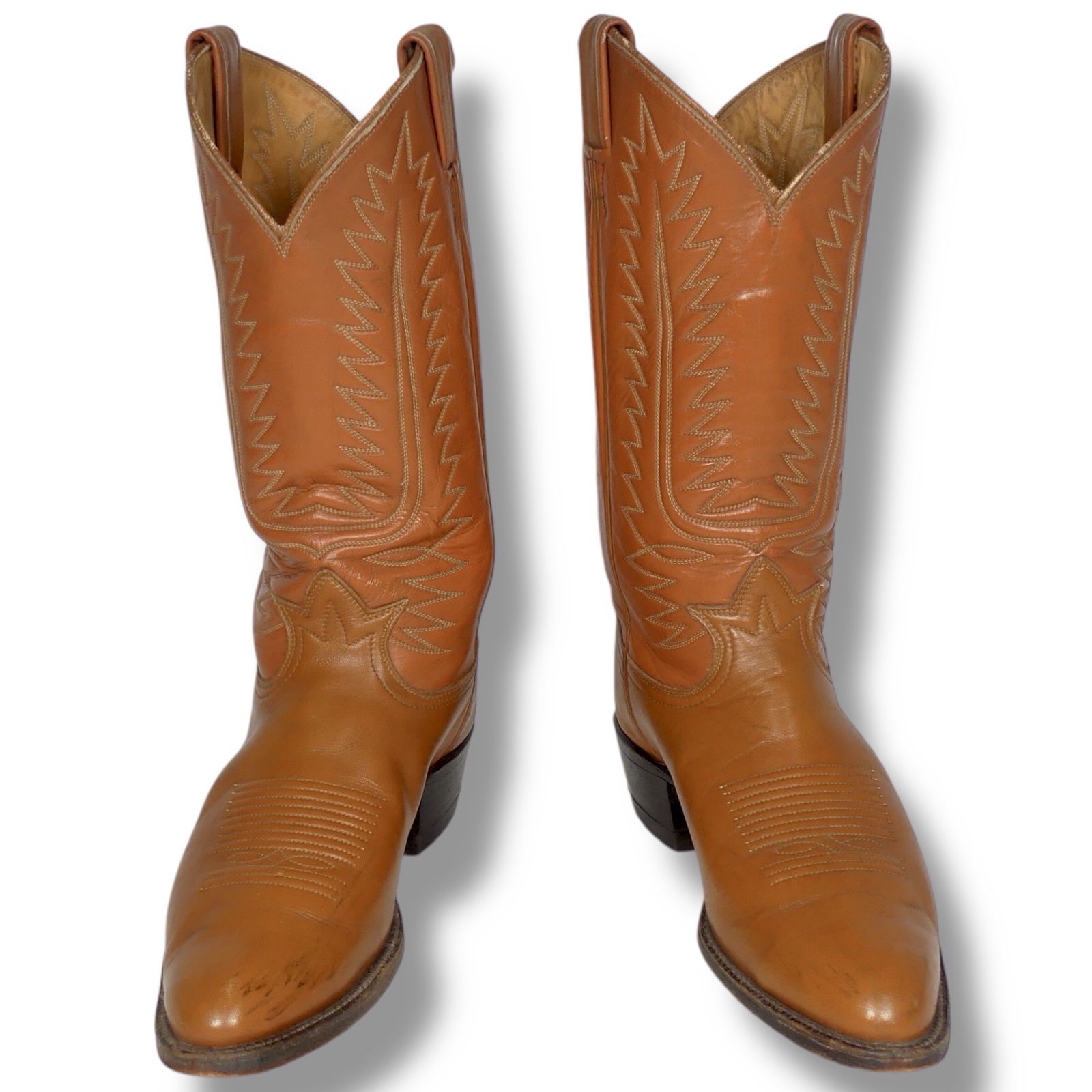 アメリカ製 ウエスタンブーツ Tony Lama 26 トニーラマ USA 茶 8