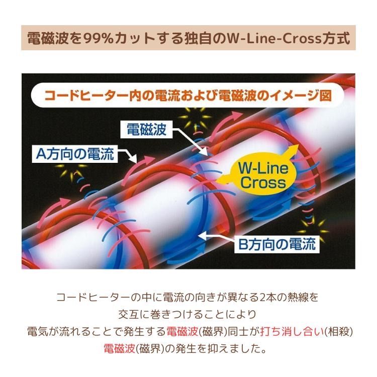 電気掛敷オーガニックコットン毛布