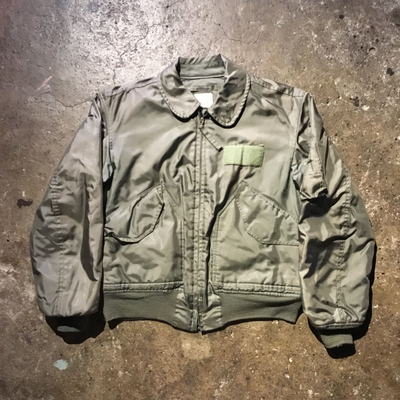 ミリタリー military 90s 1990s ISRATEX社 CWU-45P USAF 米軍 フライトジャケット MIL-J-83388 M セージグリーン