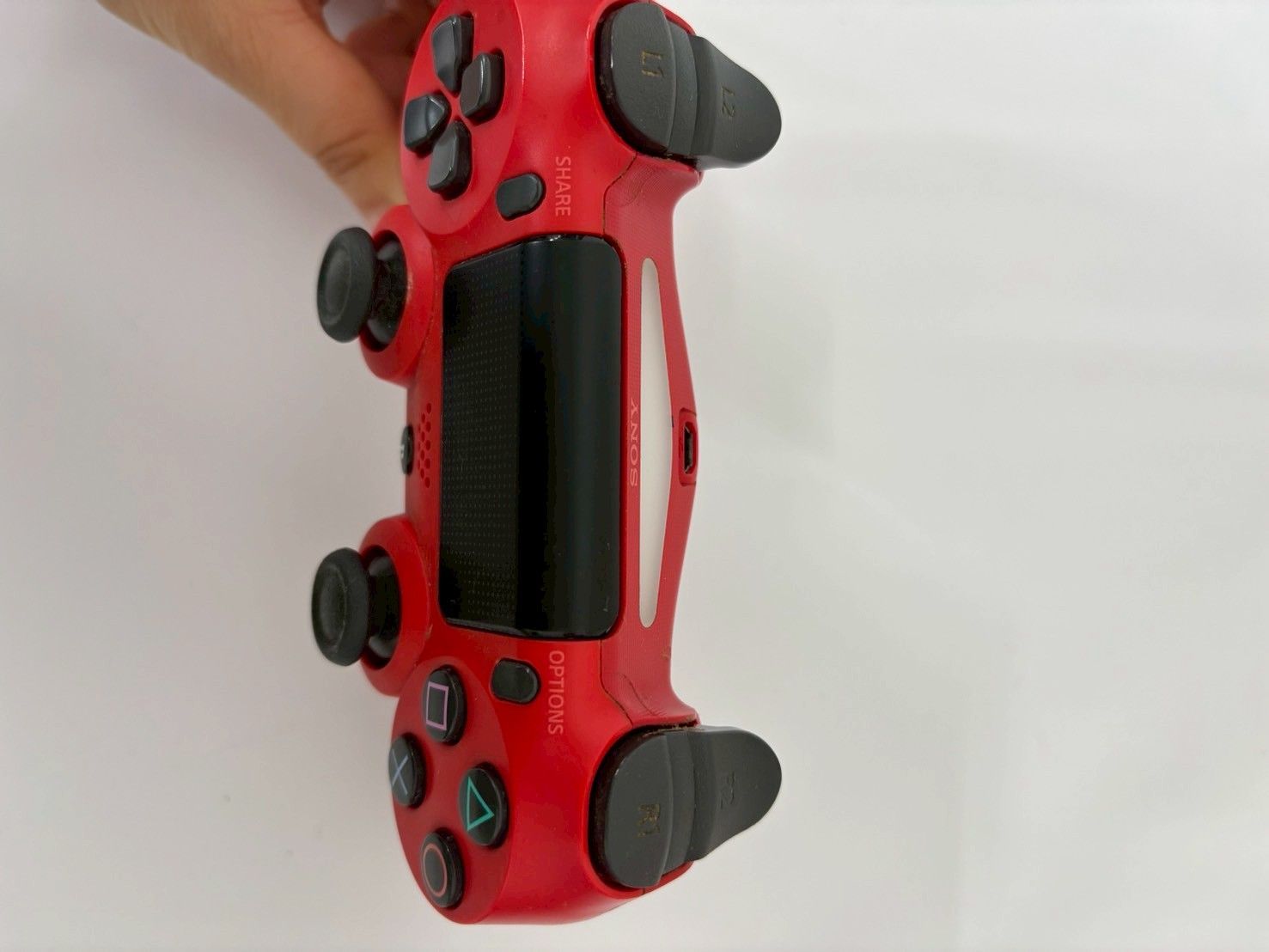 PlayStation4 - ジャンク品PlayStation4 CUH-1100A コントローラー2個付き 通電確認済み】SONY PS4 本体 CUH-1100A 500GB レッド