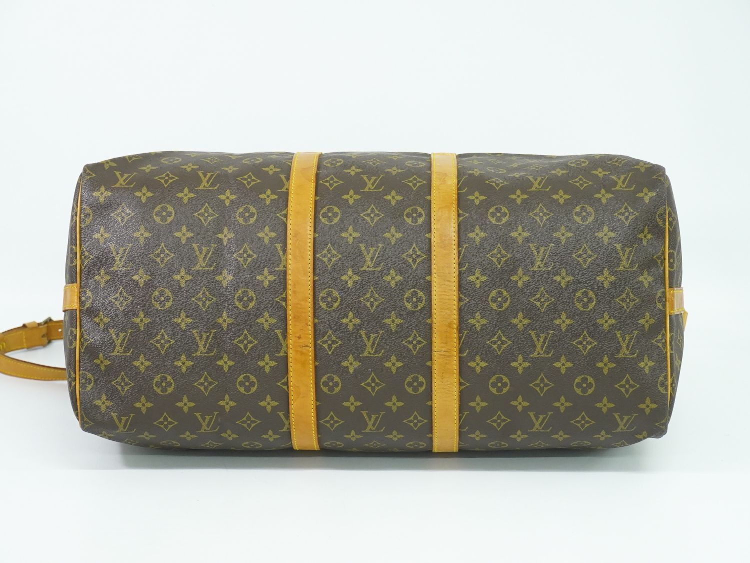 本物 ルイヴィトン LOUIS VUITTON LV キーポルバンドリエール 55 モノグラム 2WAY ボストンバッグ ブラウン M41414 ビトン バッグ フォロー割 DECORATOM_COM_BR