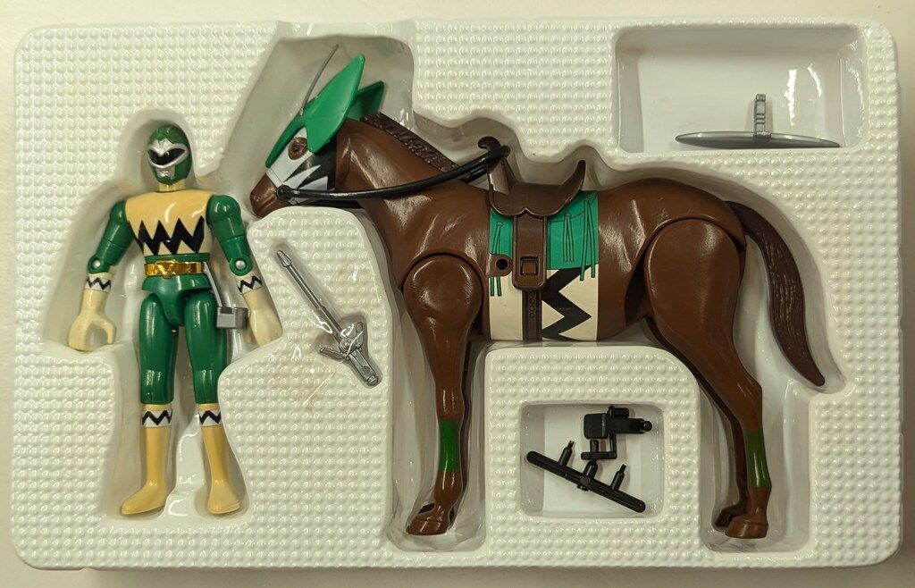 バンダイ プラデラ 星獣戦隊ギンガマン 獣走馬グリーンウィンド - メルカリ