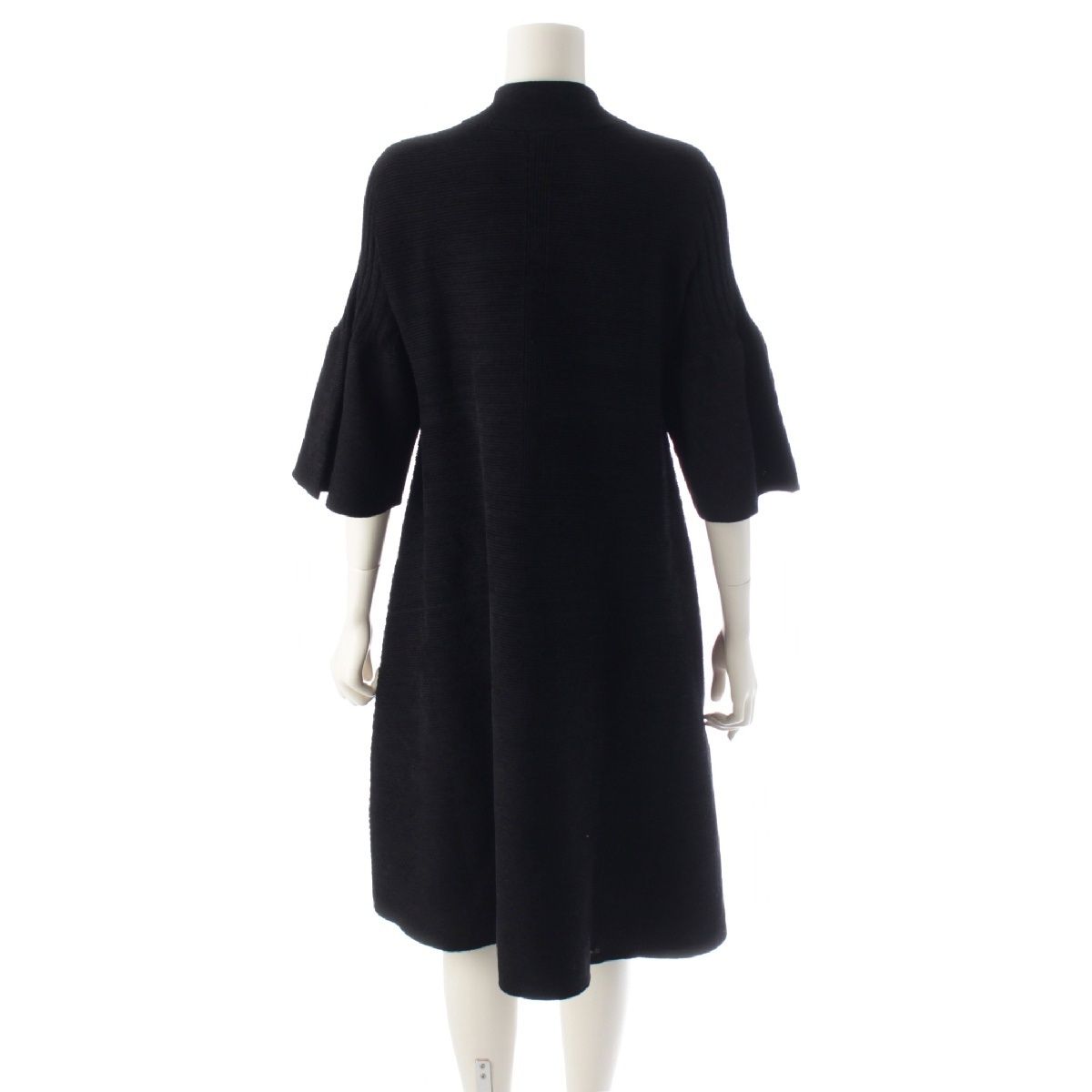 美品✨CFCL ベルスリーブ　ニット　ワンピース　ドレス CFCL＜シーエフシーエル＞ ベルスリーブフレアドレス（2244932）｜CFCL