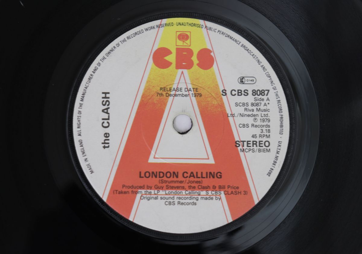 英7” Clash London Calling / Armagideon Time SCBS8087PROMO CBS