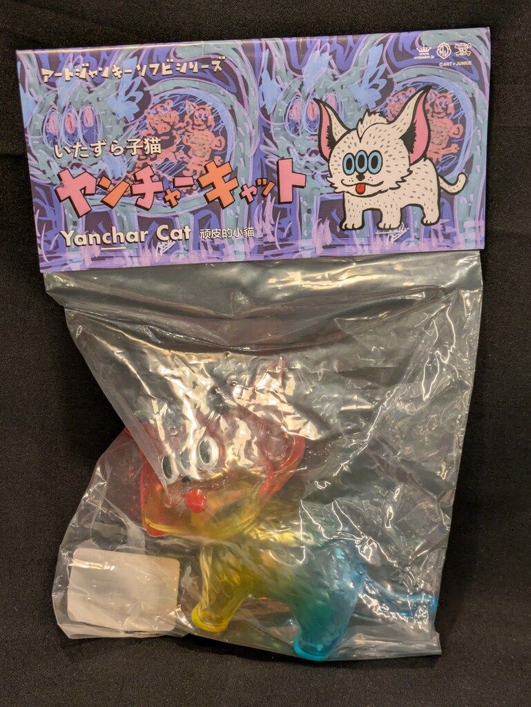 ART JUNKIE ヤンチャーキャット クリア - メルカリ
