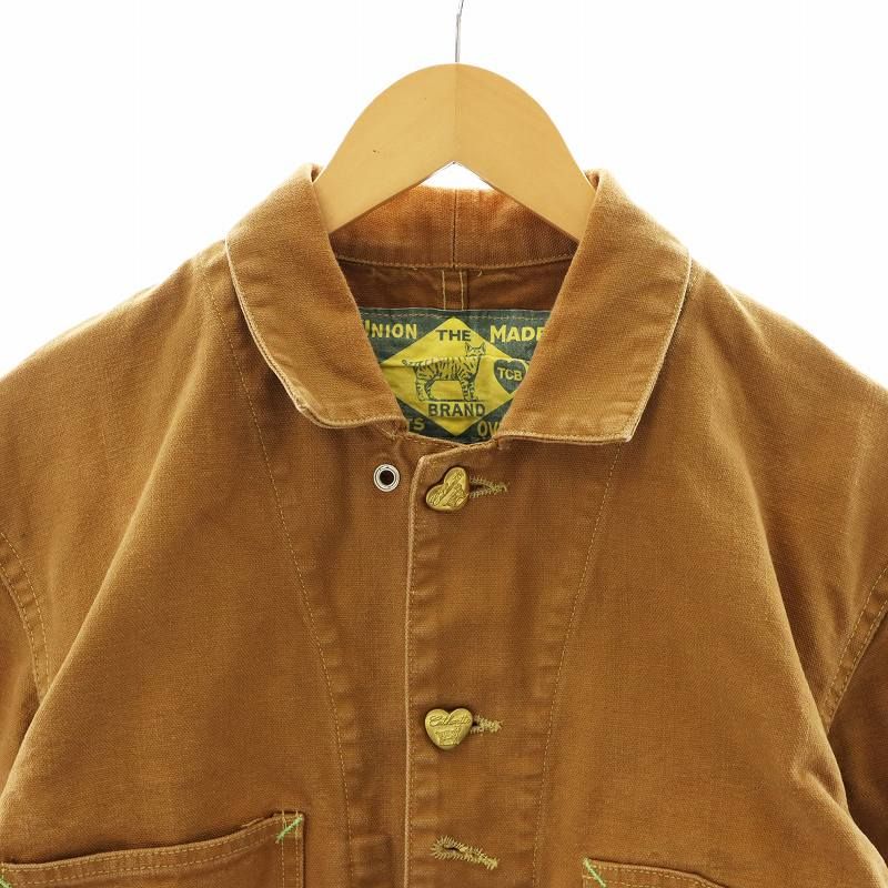 I*3様 カバーオールCathartt Chore Brown TCBジーンズ TCB jeans 