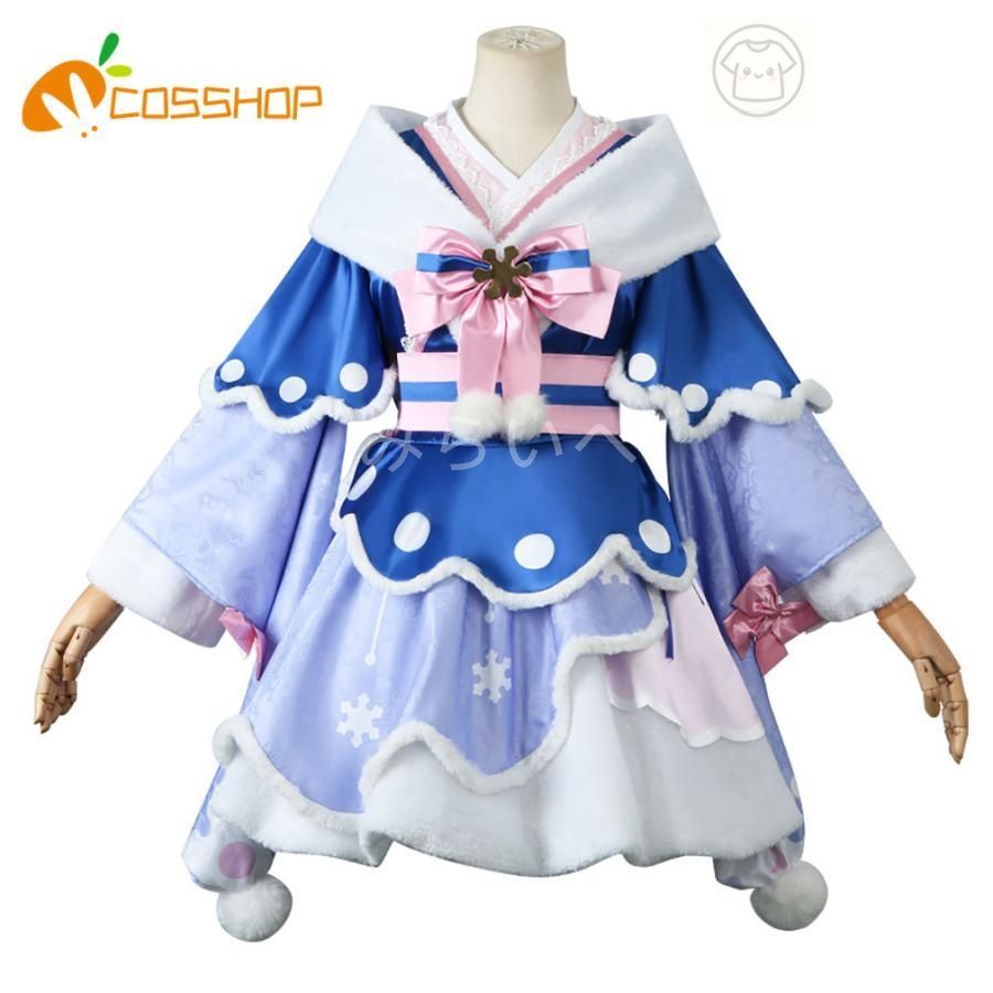 VOCALOID ボーカロイド?ボカロミク 2019 雪ミク Snow Princess 初音 ミク 風 コスプレ衣装 演出服 変装 cosplay 仮装 二次会 イベント パ
