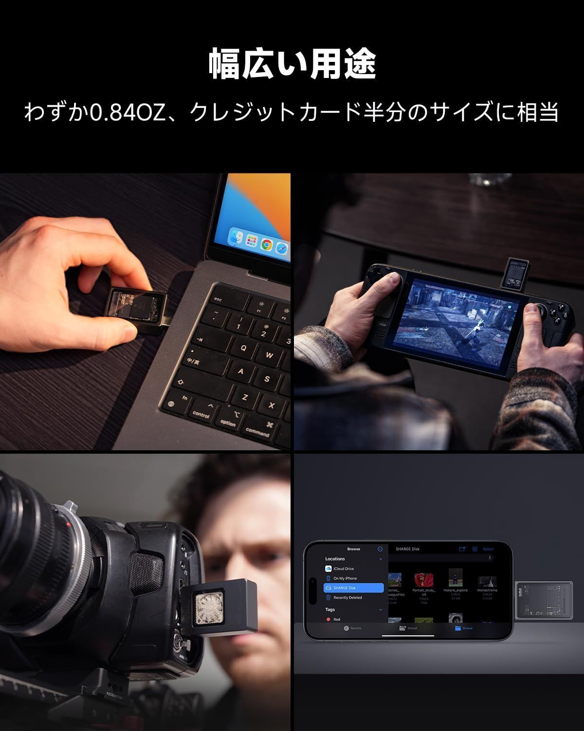 新着商品 M.2 NVMe SSDソリッド ステート ドライブ アクティブ冷却システム 外付けSSDケース 10Gbps 外付け USB C エンクロージャ 3.2 Gen2 Mキー2230 SSD SSDをサポート IP54防水 防塵 DISK グレー 仕 MEBLE-SODAR_PL