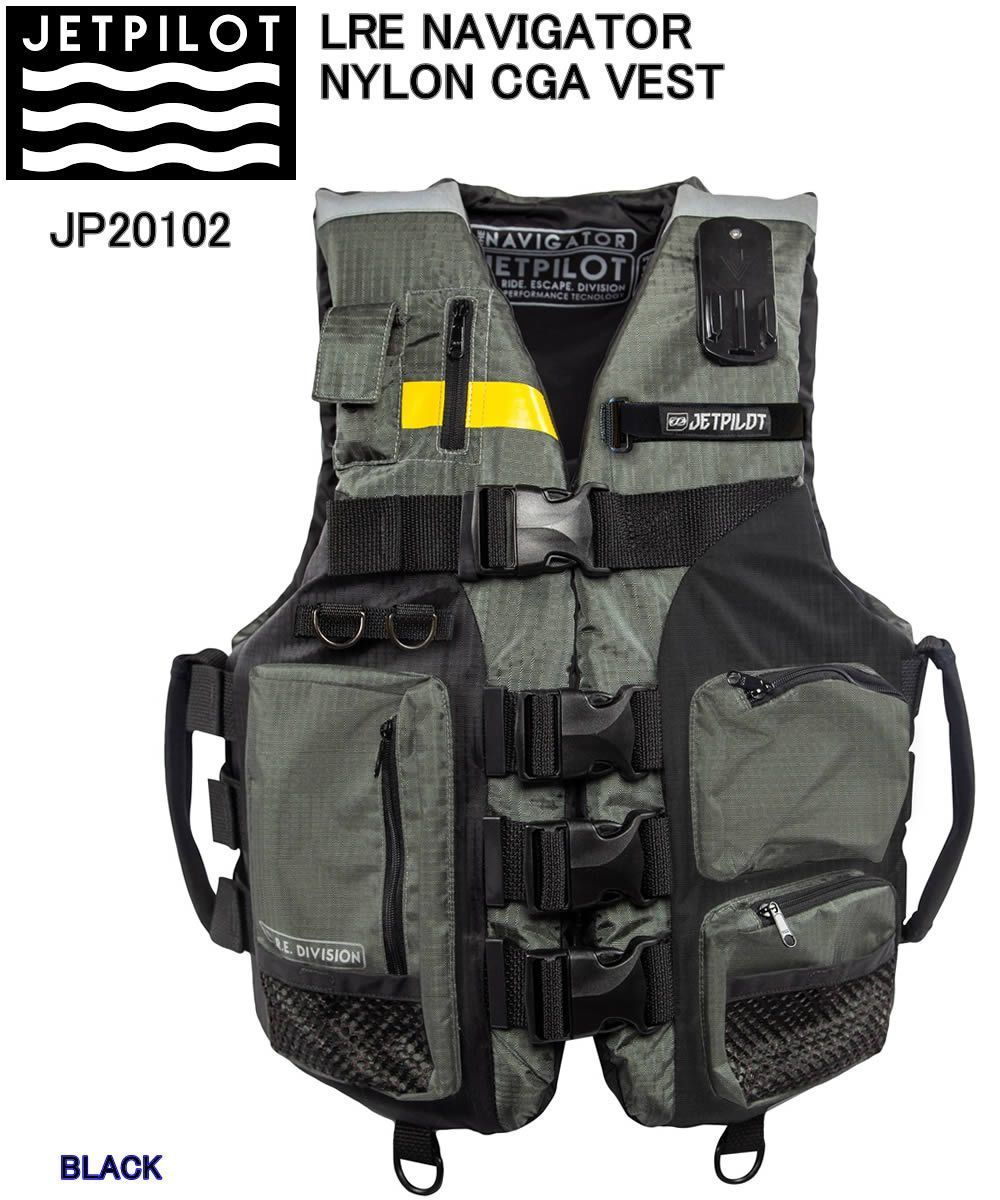 JET PILOT JP20102 LRE NAVIGATOR NYLON CGA VEST ジェットパイロット ライフジャケット ナビゲーター ナイロン ベスト ジェットサーフ ウェイクボード 水上バイク ラフティング カヤック マリンスポーツ 