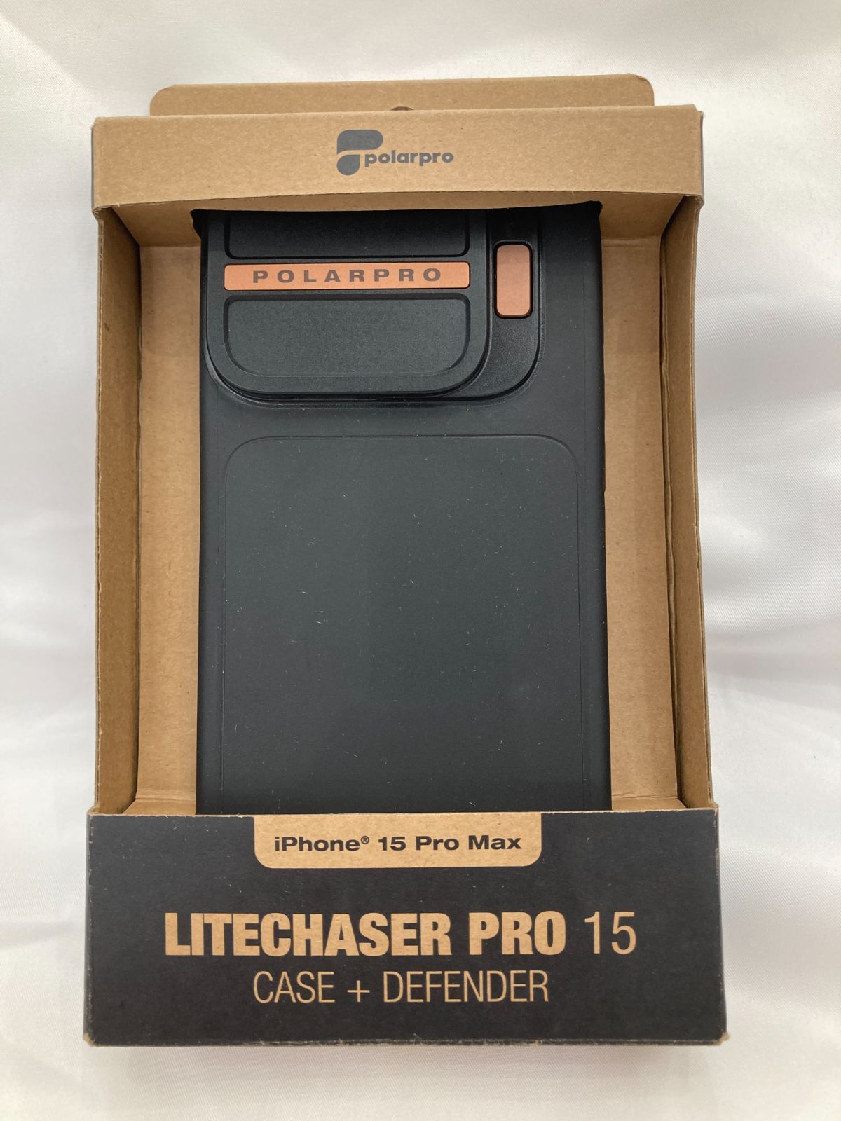 PolarPro LiteChaser 16 Proケース iPhone 16 Pro Max (Black